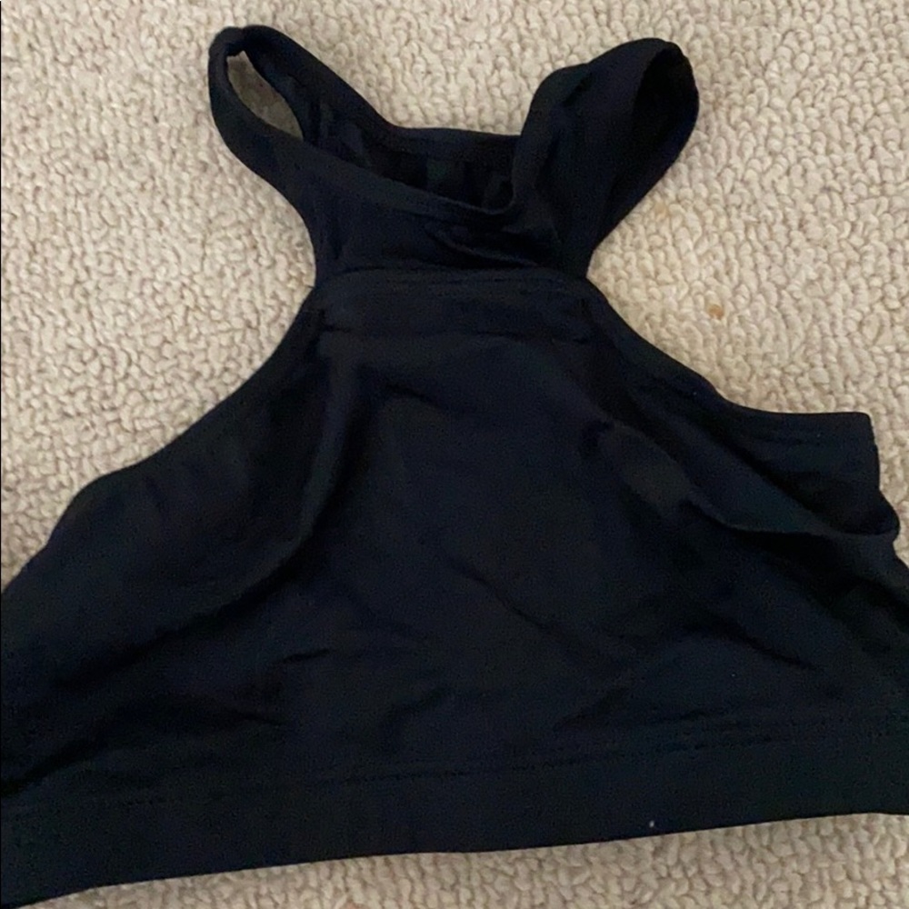 High necked dance top
